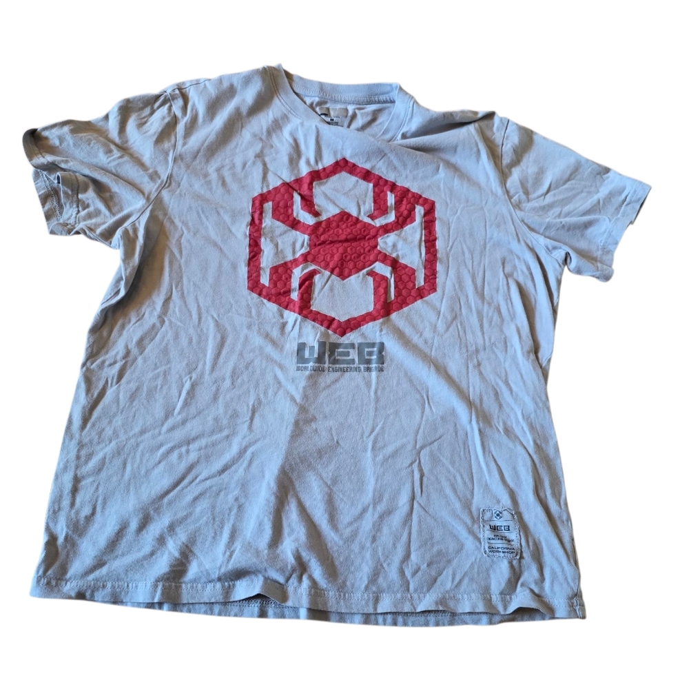 Avengers Campus WEB T Shirt Gray M Disneyland